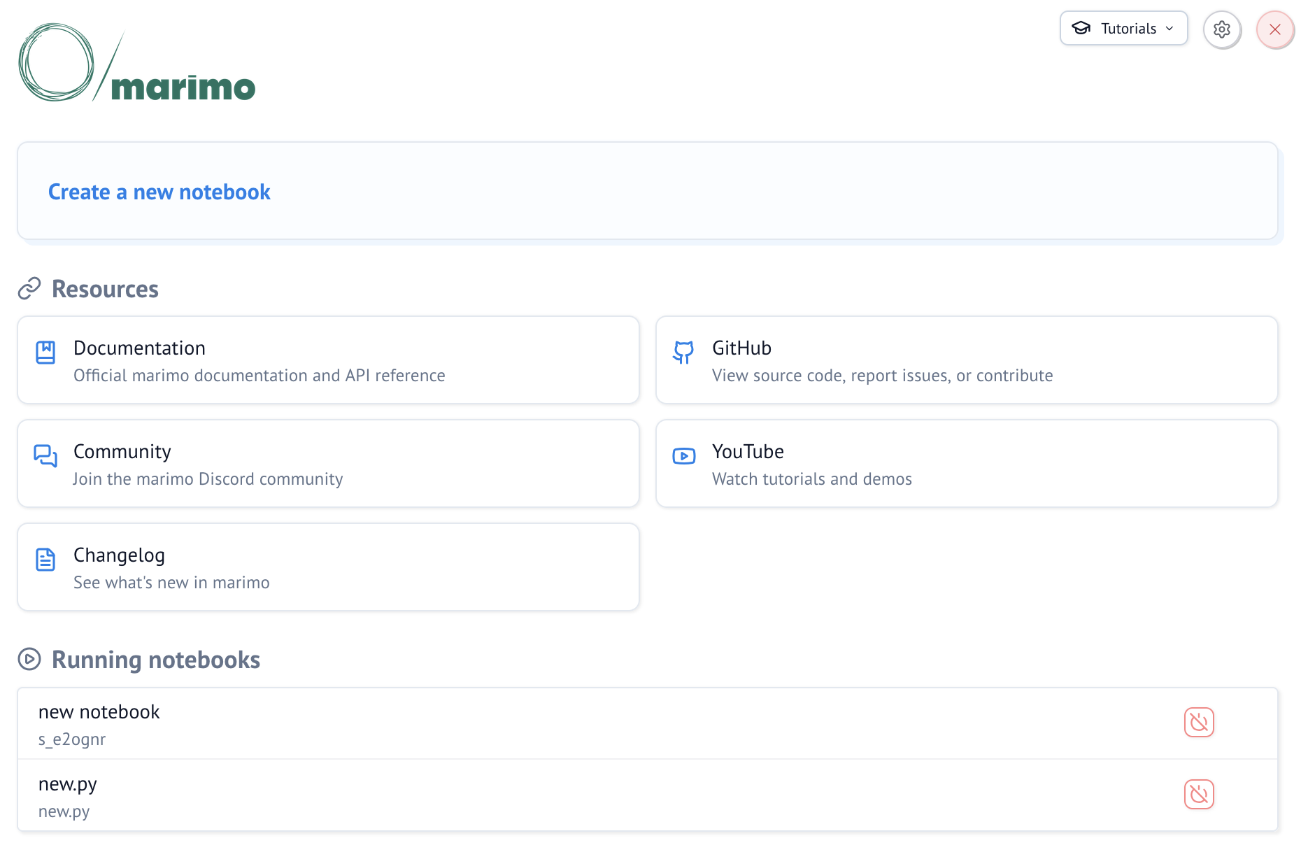 Marimo Dashboard